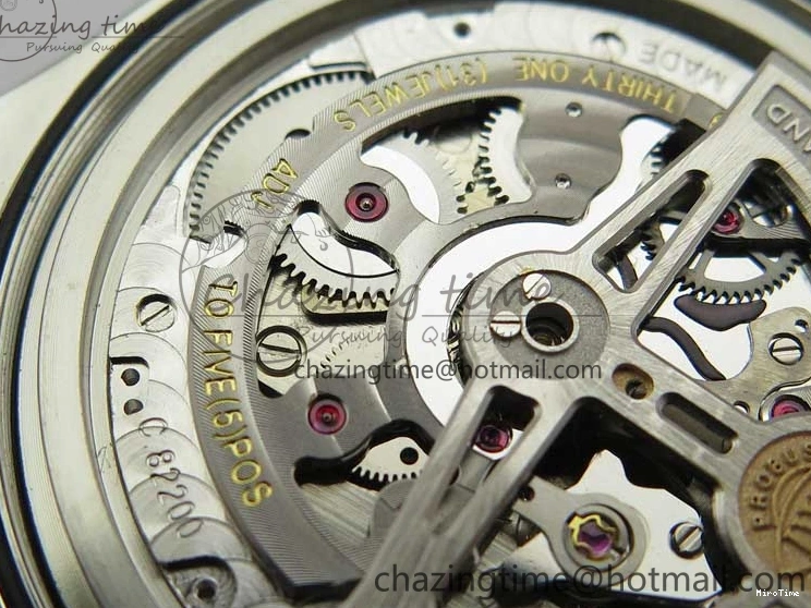 MIROTIME 0426 TimelessDesign Portuguese IW358304 ZF 1:1 Best Edition SS Blue Dial on Leather Strap A 7078